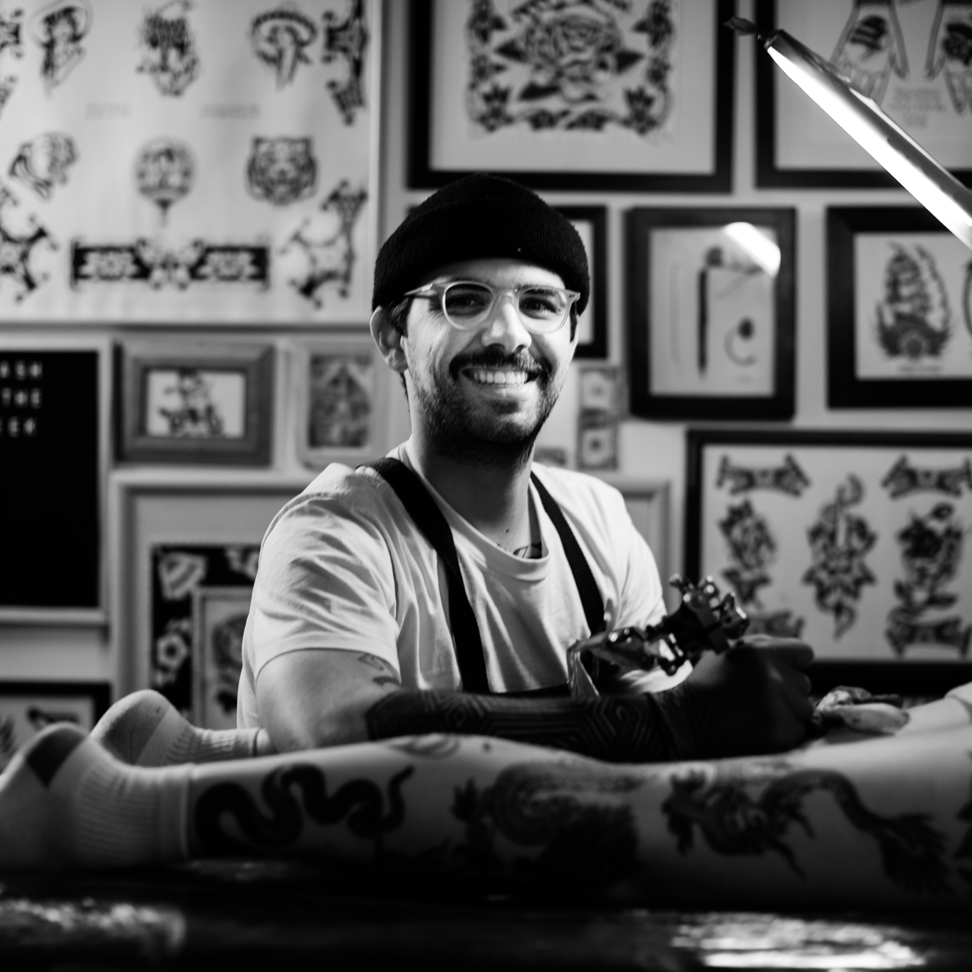 Ricardo Rios from Three Dice Tattoo, Auckland specialises in bold, solid and heavily saturated tattoos